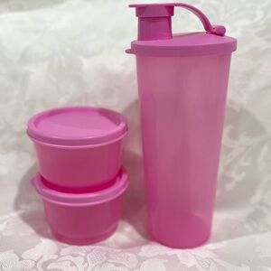 NWOT Tupperware Healthy on the Go Set, 3 pieces